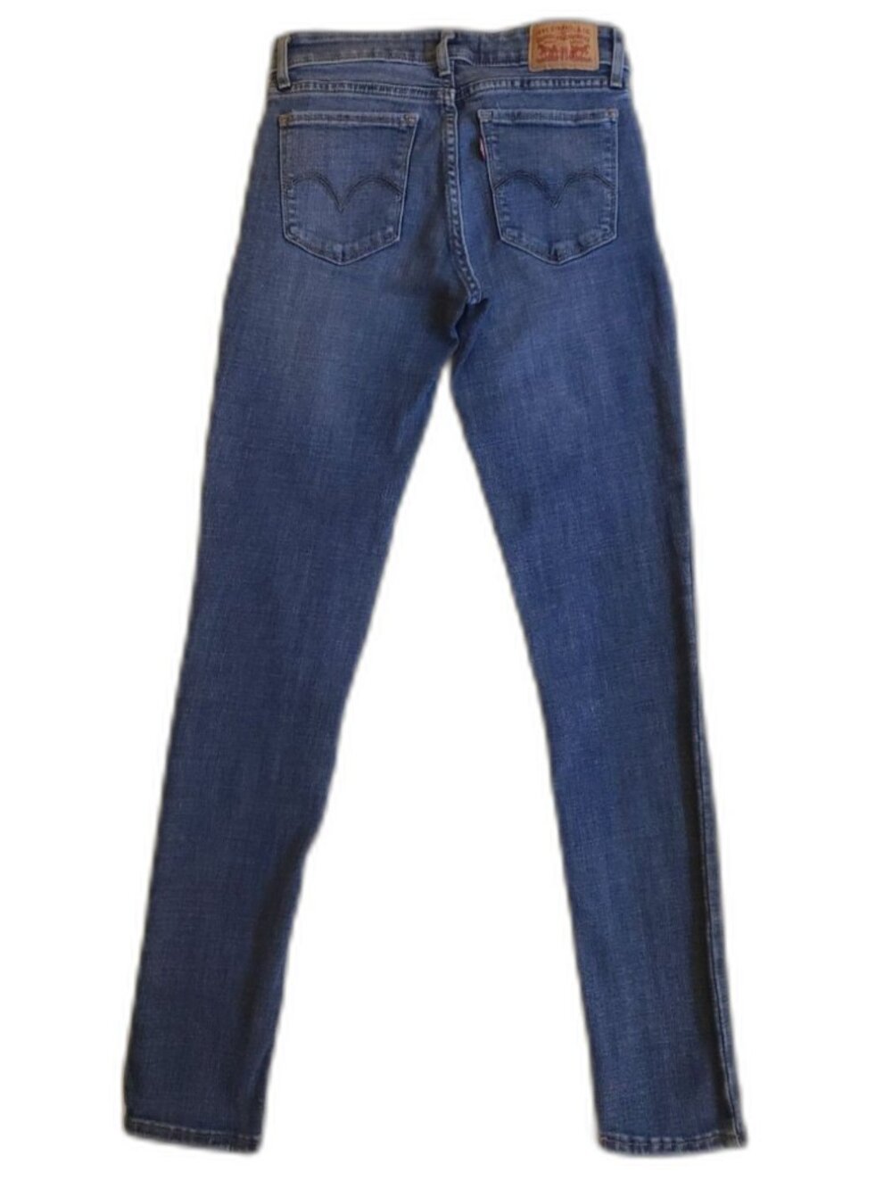 Levi's - Women - 711 Skinny Jeans - Blue - Size 25 - Picture 3 of 8